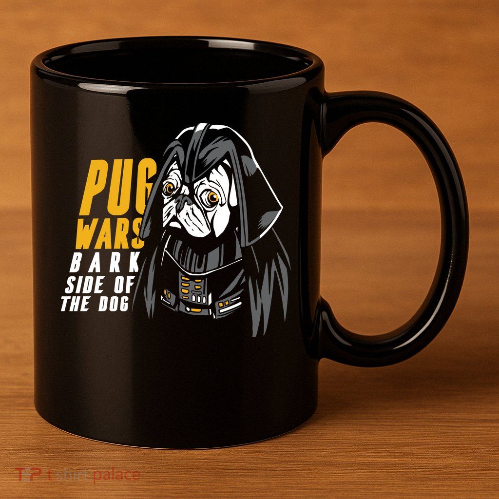 Darth Pug 11oz C Handle Ceramic Mug