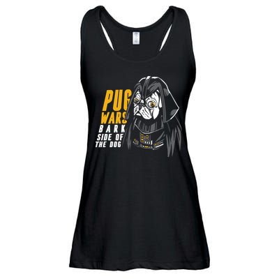 Darth Pug Ladies Essential Flowy Tank