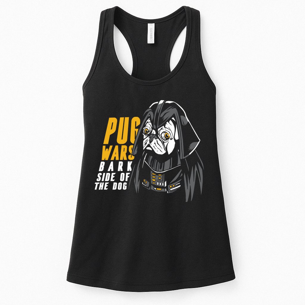 Darth Pug Womens Tank Top