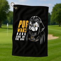 Darth Pug Golf Towel