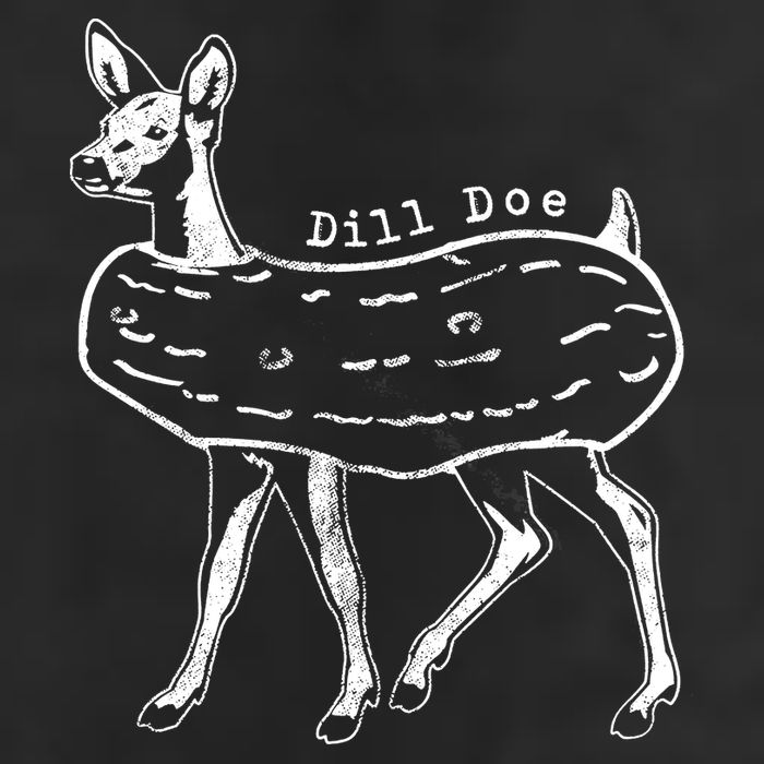 Dill Pickle Dill Doe 7 Panel Mesh Trucker Snapback Hat