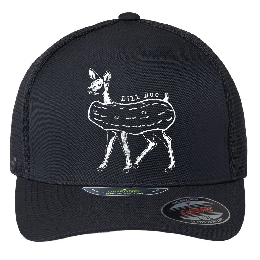 Dill Pickle Dill Doe Flexfit Unipanel Trucker Cap
