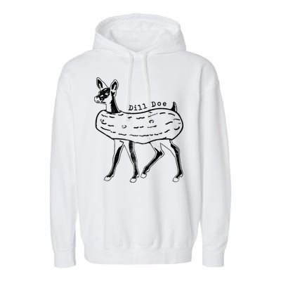 Dill Pickle Dill Doe Garment-Dyed Fleece Hoodie