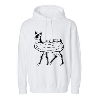 Dill Pickle Dill Doe Garment-Dyed Fleece Hoodie