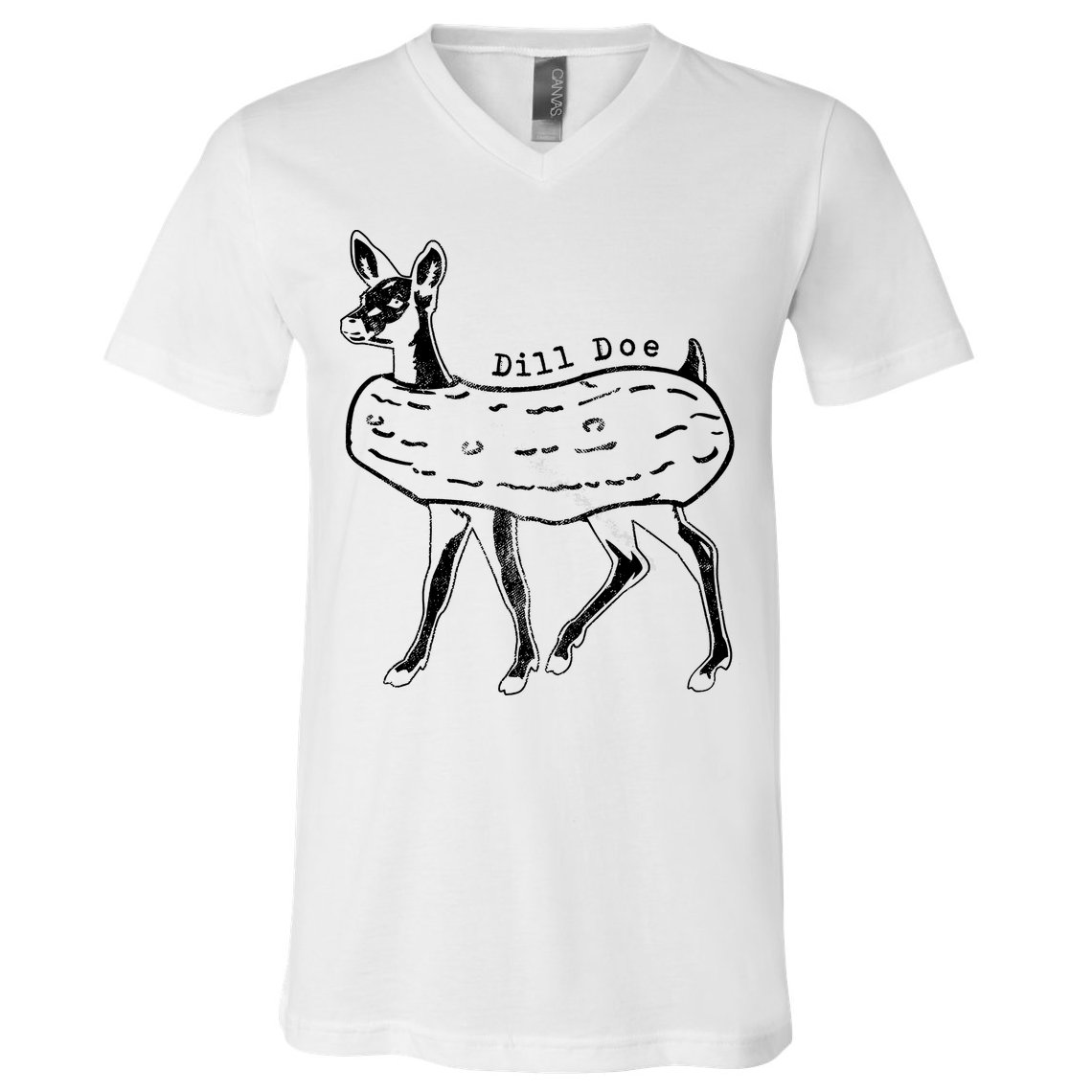 Dill Pickle Dill Doe V-Neck T-Shirt