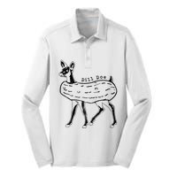 Dill Pickle Dill Doe Silk Touch Performance Long Sleeve Polo