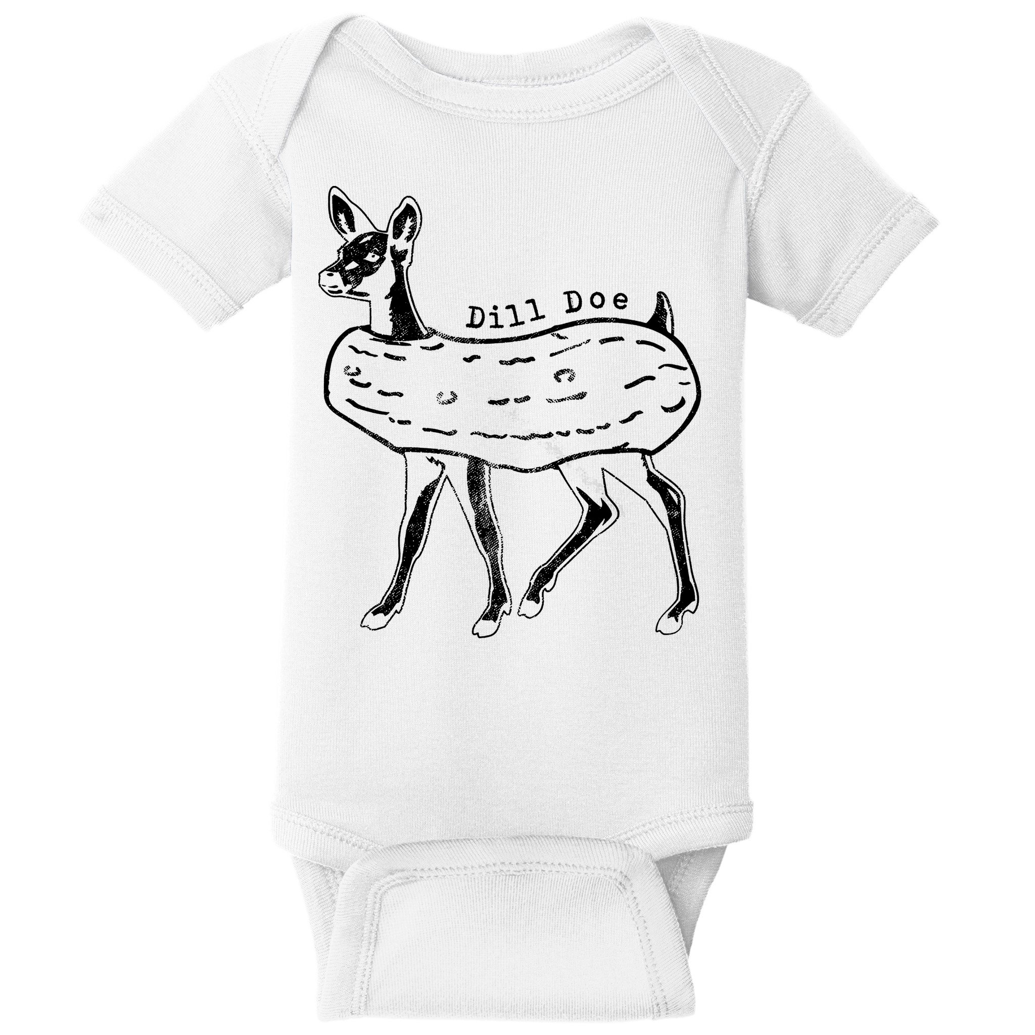 Dill Pickle Dill Doe Baby Bodysuit