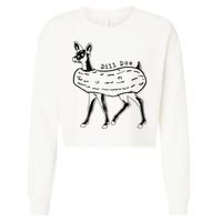 Dill Pickle Dill Doe Cropped Pullover Crew