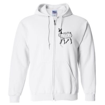 Dill Pickle Dill Doe Full Zip Hoodie