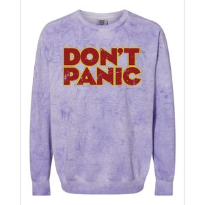 Don&39;t Panic Colorblast Crewneck Sweatshirt