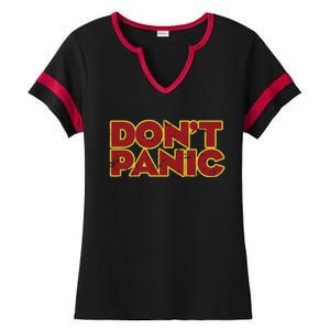 Don&39;t Panic Ladies Halftime Notch Neck Tee