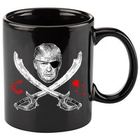 Dread Pirate Donald Trump Pirate Flag 2024 11oz C Handle Ceramic Mug