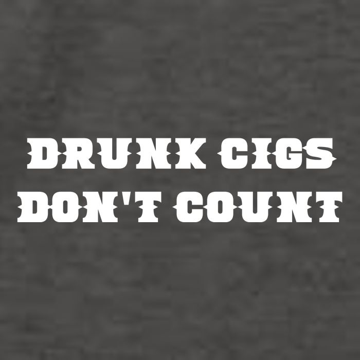 Drunk People Doing Things Drunk Cigs DonT Count Vector Backpack