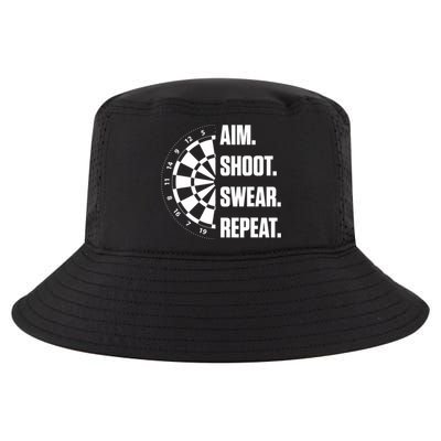 Darts Problems Dartboard Fun Hobby Dart Player Cool Comfort Performance Bucket Hat