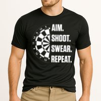 Darts Problems Dartboard Fun Hobby Dart Player Performance Shirt