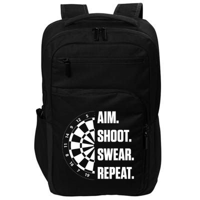 Darts Problems Dartboard Fun Hobby Dart Player Impact Tech Backpack