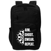 Darts Problems Dartboard Fun Hobby Dart Player Impact Tech Backpack