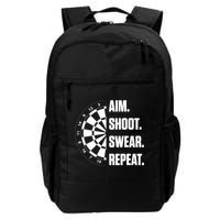 Darts Problems Dartboard Fun Hobby Dart Player Backpack