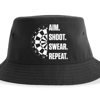 Darts Problems Dartboard Fun Hobby Dart Player Sustainable Bucket Hat
