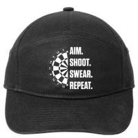 Darts Problems Dartboard Fun Hobby Dart Player 7-Panel Snapback Hat