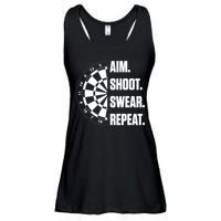 Darts Problems Dartboard Fun Hobby Dart Player Ladies Essential Flowy Tank