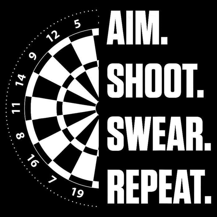 Darts Problems Dartboard Fun Hobby Dart Player Flat Bill Trucker Hat