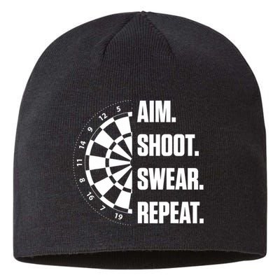 Darts Problems Dartboard Fun Hobby Dart Player Sustainable Beanie