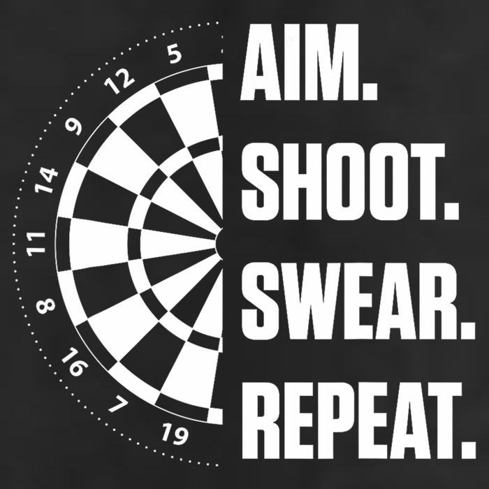 Darts Problems Dartboard Fun Hobby Dart Player Crop Fleece Hoodie