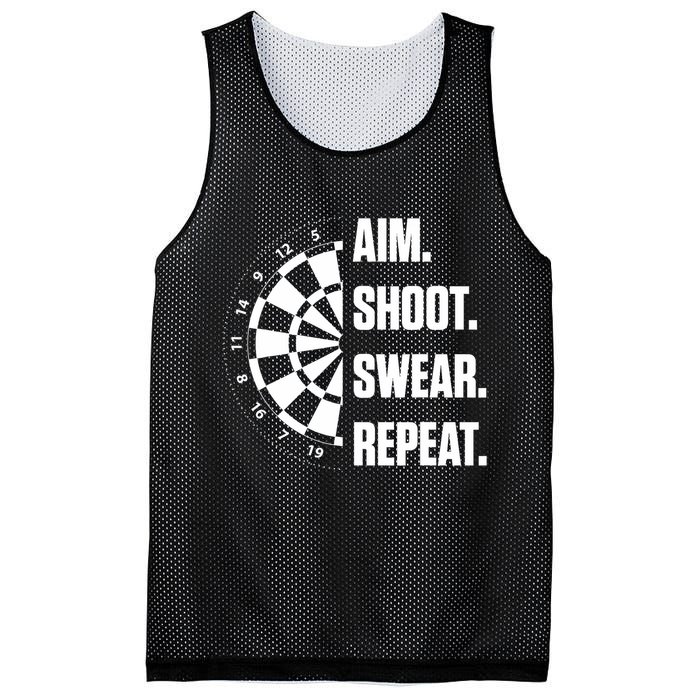 Darts Problems Dartboard Fun Hobby Dart Player Mesh Reversible Basketball Jersey Tank