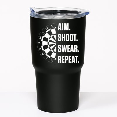 Darts Problems Dartboard Fun Hobby Dart Player Tumbler