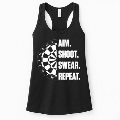 Darts Problems Dartboard Fun Hobby Dart Player Womens Tank Top