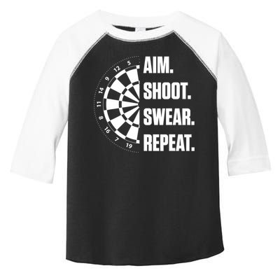 Darts Problems Dartboard Fun Hobby Dart Player Toddler Fine Jersey T-Shirt
