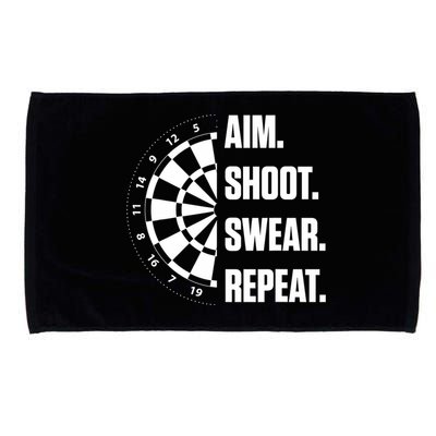 Darts Problems Dartboard Fun Hobby Dart Player Microfiber Hand Towel