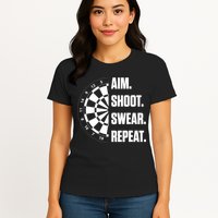 Darts Problems Dartboard Fun Hobby Dart Player Womens T-Shirt