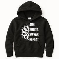 Darts Problems Dartboard Fun Hobby Dart Player Kids Hoodie