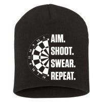 Darts Problems Dartboard Fun Hobby Dart Player Short Acrylic Beanie
