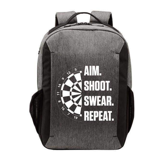 Darts Problems Dartboard Fun Hobby Dart Player Vector Backpack