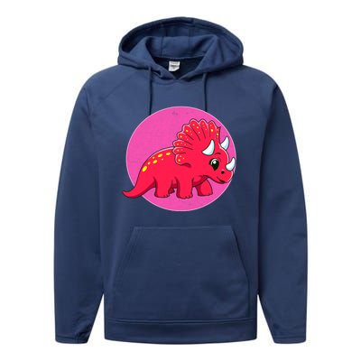 Dinosaurs Prehistoric Dinosaur For Boy And Girl Performance Fleece Hoodie