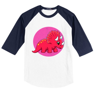 Dinosaurs Prehistoric Dinosaur For Boy And Girl Baseball Sleeve Shirt