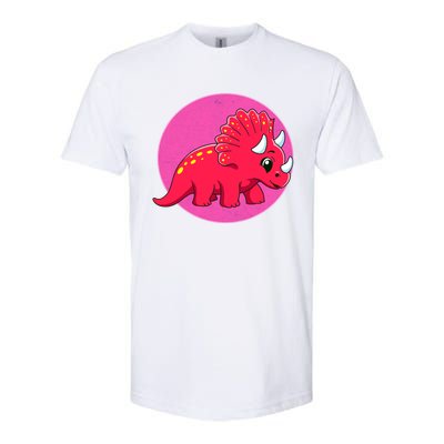 Dinosaurs Prehistoric Dinosaur For Boy And Girl Softstyle CVC T-Shirt