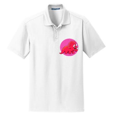 Dinosaurs Prehistoric Dinosaur For Boy And Girl Dry Zone Grid Polo