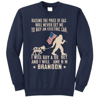 Donkey Pox Destroying America Funny Bigfoot Anti Biden Sweatshirt