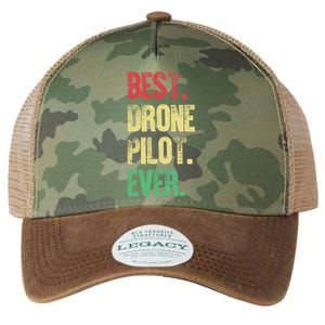 Drone Pilot Drone Photographer Gift Legacy Tie Dye Trucker Hat