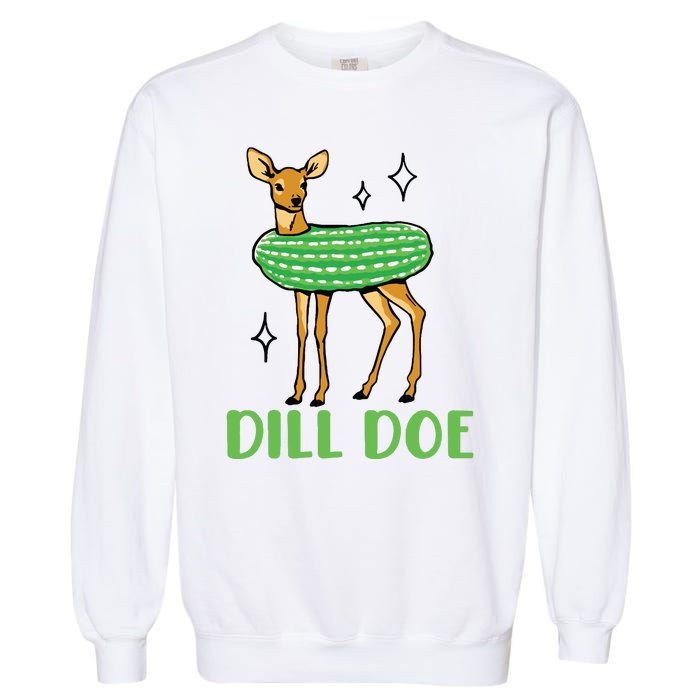 Dill Pickle Dill Doe Garment-Dyed Sweatshirt