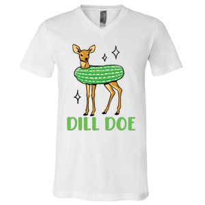 Dill Pickle Dill Doe V-Neck T-Shirt