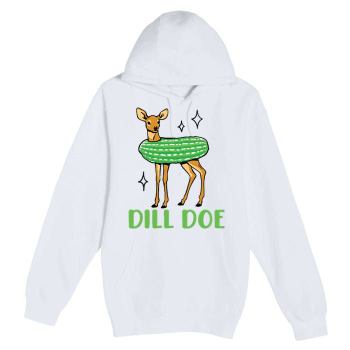 Dill Pickle Dill Doe Premium Pullover Hoodie