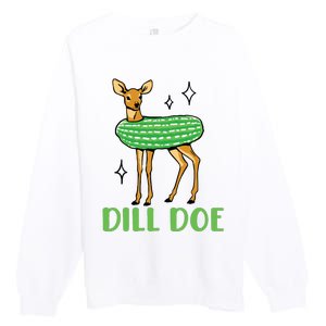 Dill Pickle Dill Doe Premium Crewneck Sweatshirt