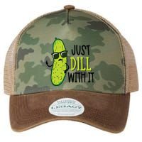 Dill Pickle Dill With It Deal With It Legacy Tie Dye Trucker Hat