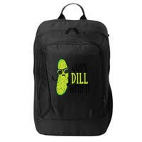 Dill Pickle Dill With It Deal With It City Backpack