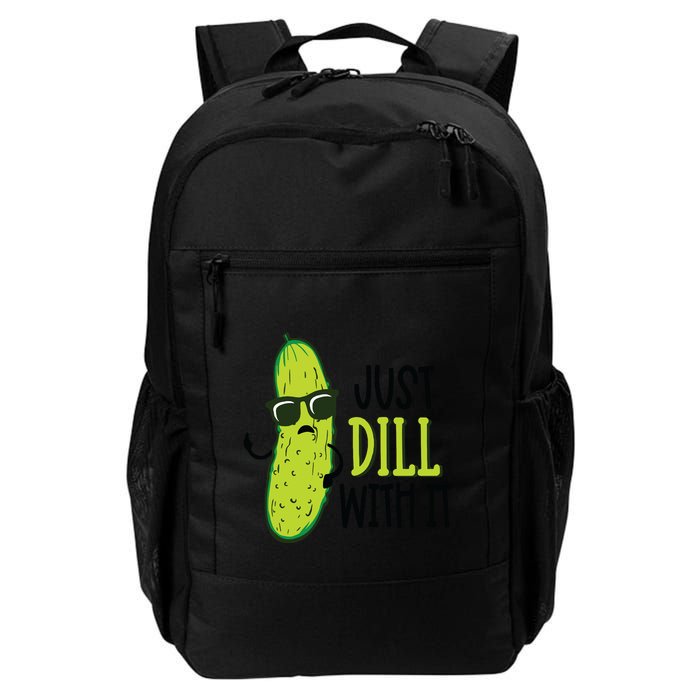 Dill Pickle Dill With It Deal With It Backpack